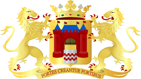 Wapen gemeente Gorinchem Wapen gemeente Gorinchem - in kleur op transparante achtergrond - 600 * 337 pixels